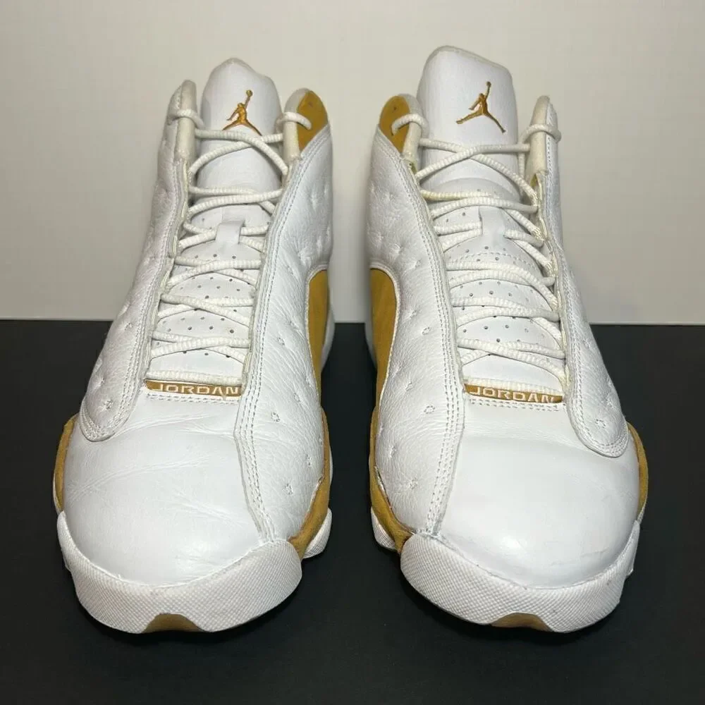 Mens 04’ AIR JORDAN 13 XIII Wheat Leather Basketball Sneakers / Size 12